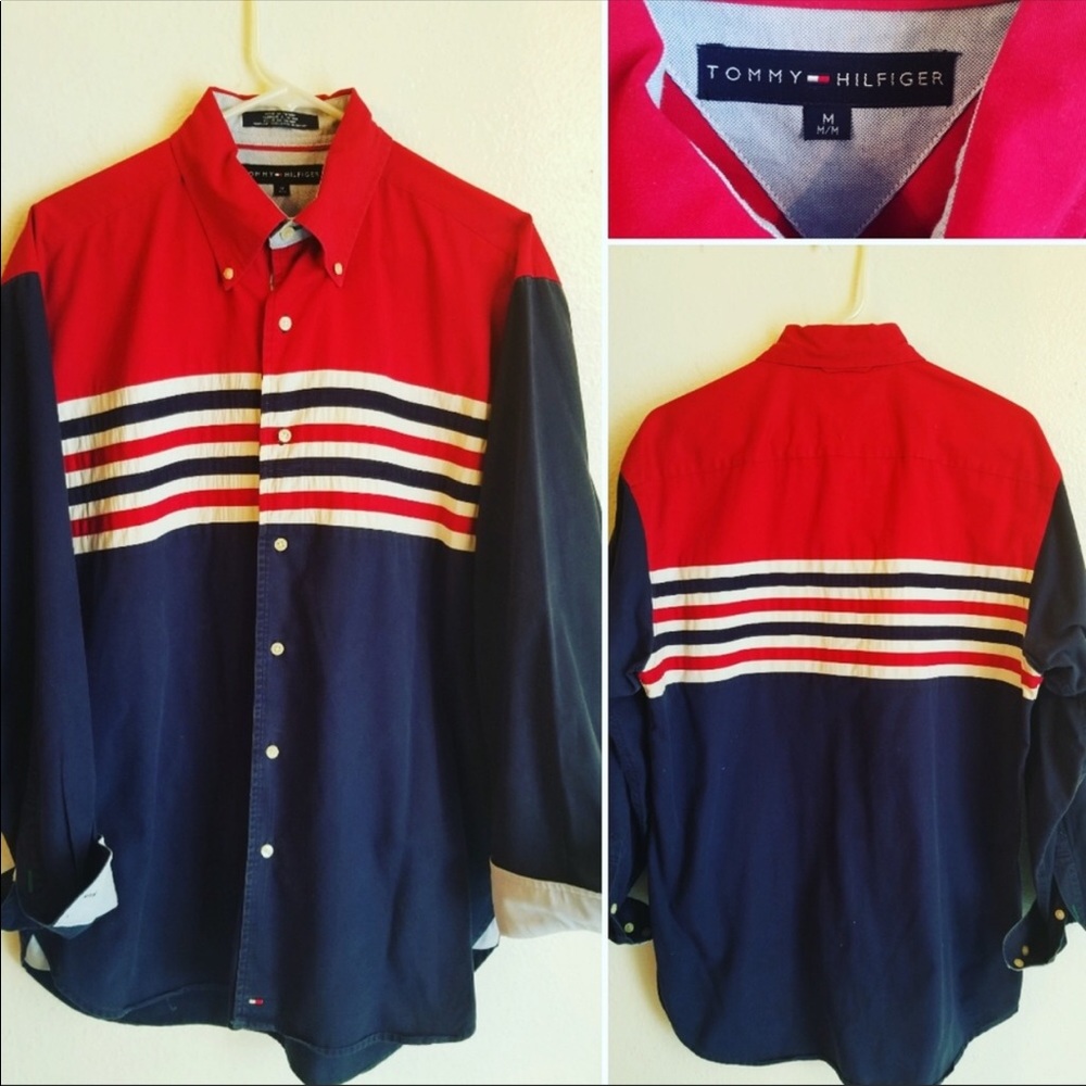 Vintage Tommy Hilfiger Button up